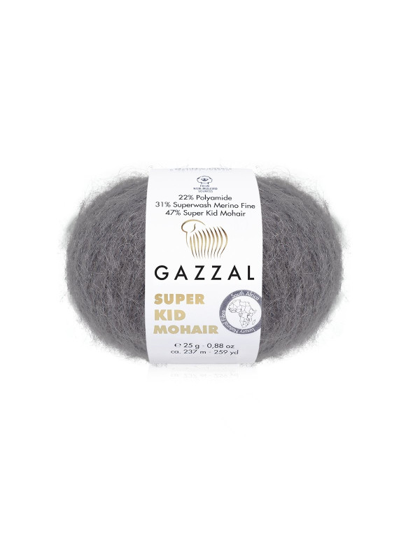 Пряжа Gazzal Super Kid Mohair 64433