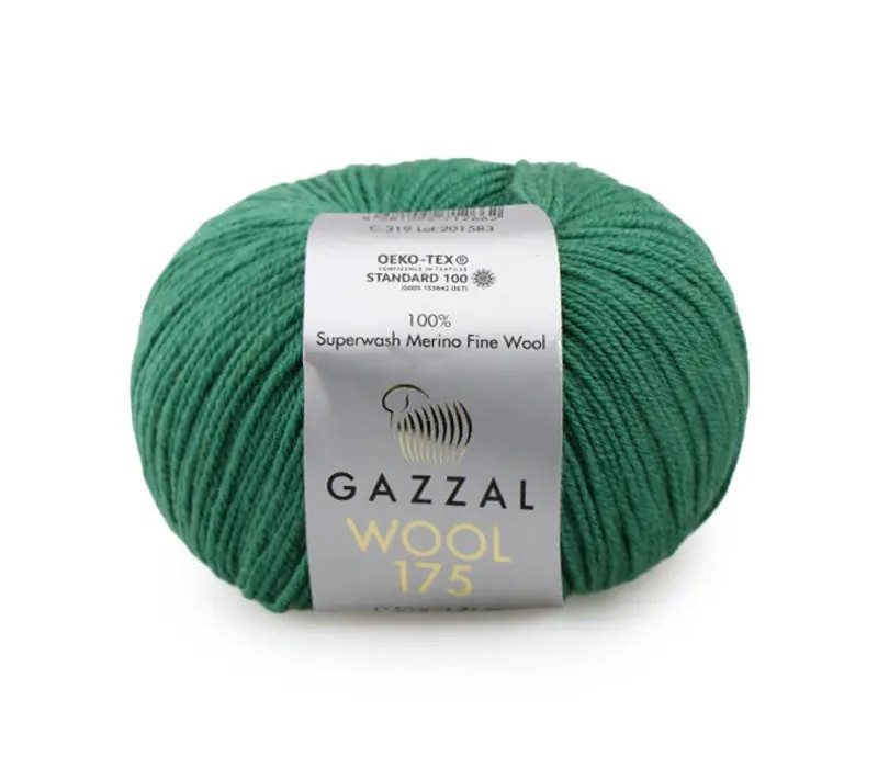 Пряжа Gazzal Wool 175 319