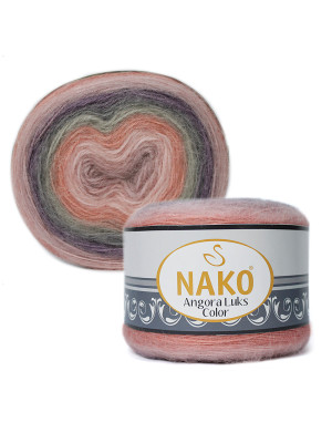 Пряжа Nako Angora Luks Color 81915