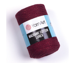 Пряжа YarnArt Macrame Cotton lurex 739