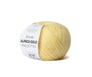 Пряжа Yarnart Alpaca Gold Paillettes 9318