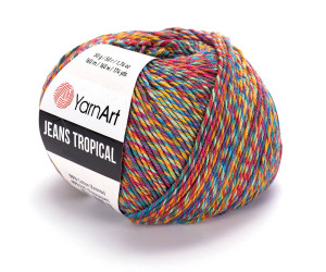 Пряжа YarnArt Jeans Tropical 612