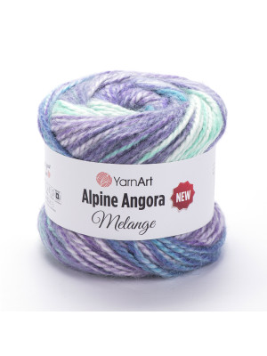 Пряжа YarnArt Alpine Angora Melange New 6412