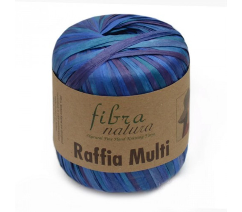 Пряжа FibraNatura Raffia Multi 117-08