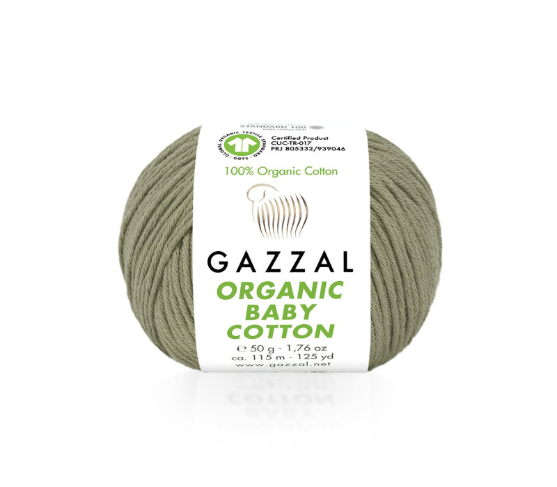Пряжа Gazzal Organic Baby Cotton 431