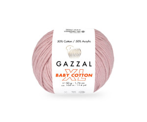 Пряжа Gazzal BabyCotton XL 3444
