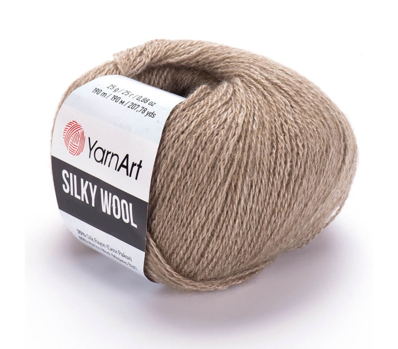 Пряжа YarnArt Silky Wool 342 Пряжа YarnArt Silky Wool 342