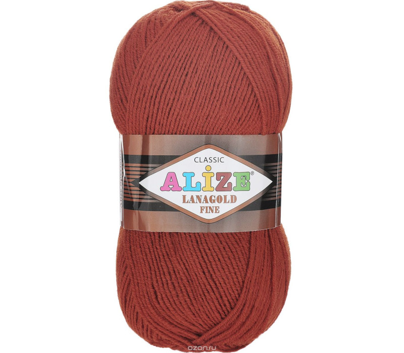 Пряжа Alize Lanagold Fine 641 Пряжа Alize Lanagold Fine 641