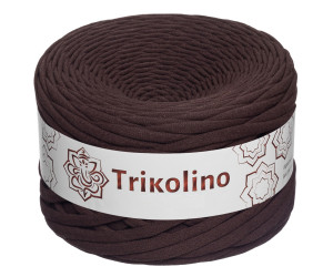 Пряжа трикотажная 7-9 мм "Trikolino" 100м. Шоколад