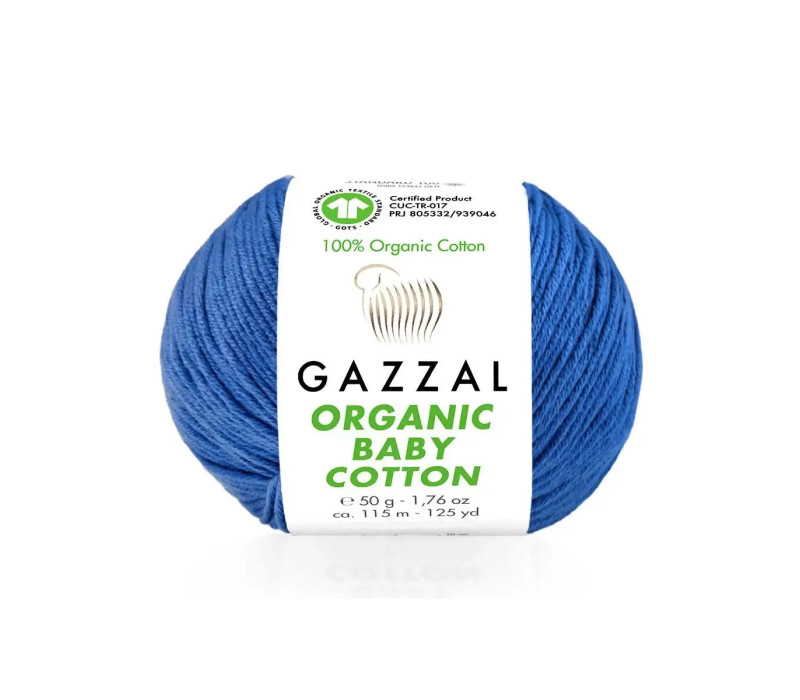 Пряжа Gazzal Organic Baby Cotton 449 Пряжа Gazzal Organic Baby Cotton 449