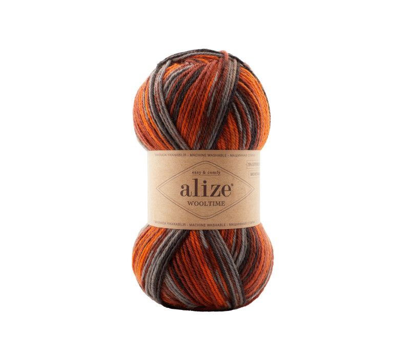 Пряжа Alize Wooltime 11014 Пряжа Alize Wooltime 11014