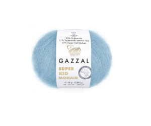 Пряжа Gazzal Super Kid Mohair 64420