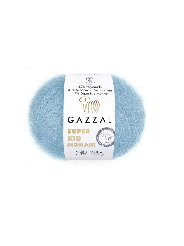 Пряжа Gazzal Super Kid Mohair 64420