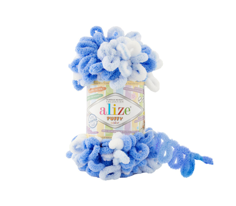 Пряжа Alize Puffy Color 6371 Пряжа Alize Puffy Color 6371