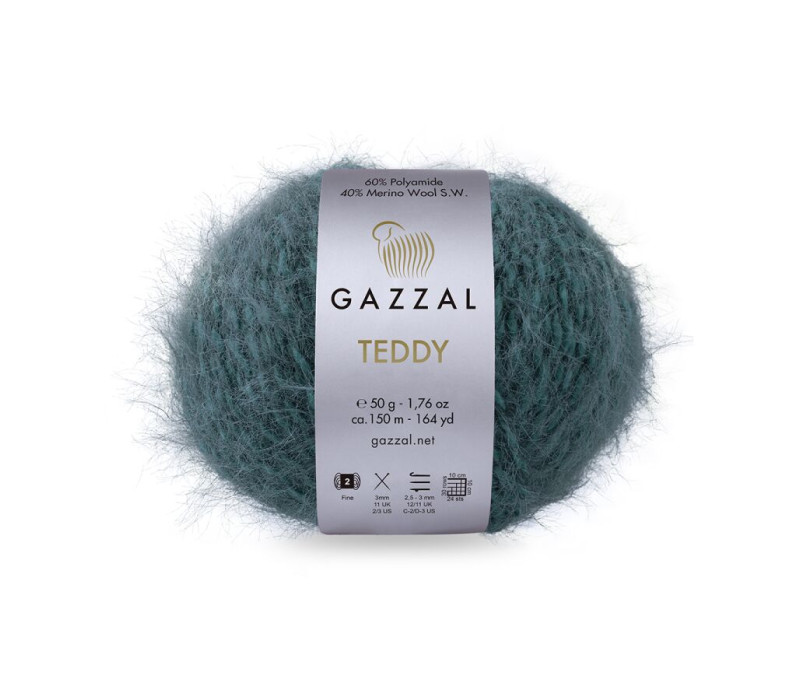 Пряжа Gazzal Teddy 6560 Пряжа Gazzal Teddy 6560