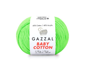 Пряжа Gazzal BabyCotton 3427
