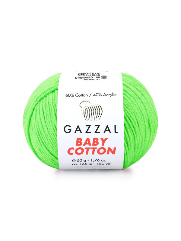 Пряжа Gazzal BabyCotton 3427