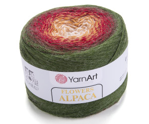 Пряжа YarnArt Flowers Alpaca 420