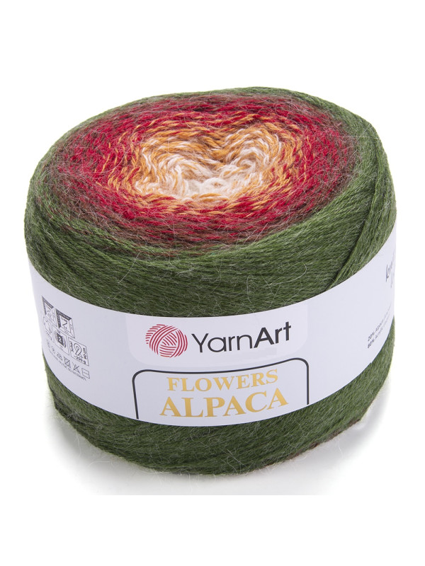 Пряжа YarnArt Flowers Alpaca 420