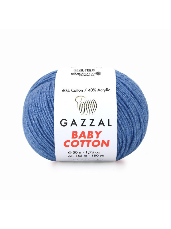 Пряжа Gazzal BabyCotton 3431