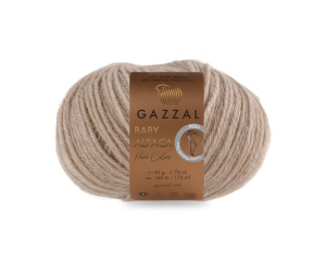 Пряжа Gazzal Baby Alpaca Pure Colors 6453