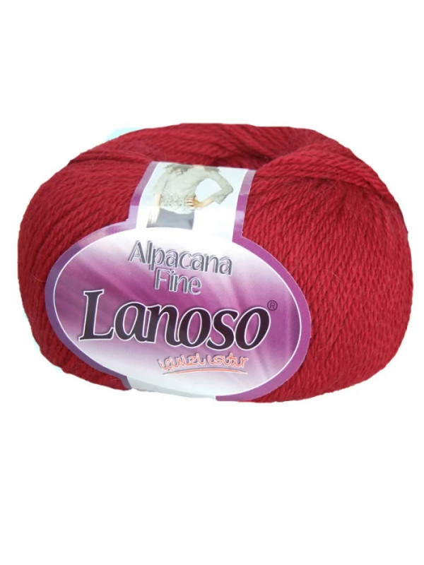 Пряжа Lanoso Alpacana Fine 956