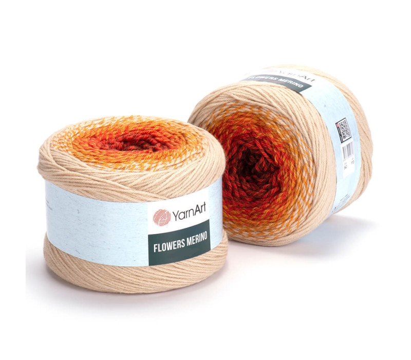 Пряжа YarnArt Flowers Merino 542 Пряжа YarnArt Flowers Merino 542