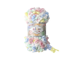 Пряжа Alize Puffy Fine Color 5949