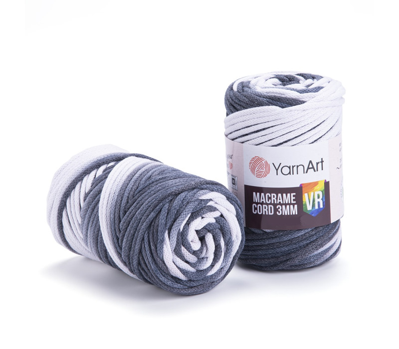 Пряжа YarnArt Macrame Cord 3mm VR 910