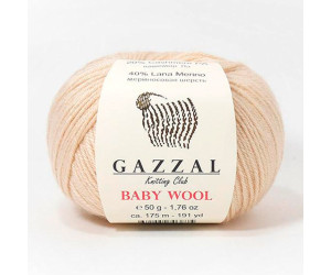 Пряжа Gazzal Baby Wool XL 839