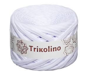 Пряжа трикотажная 7-9 мм "Trikolino" 100м. Снежная Роза
