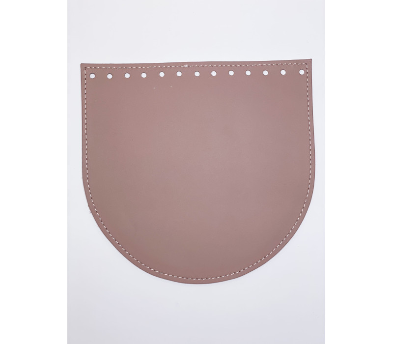 Клапан для круглої сумки Орео, шкіра, 20х19 см. Латте (0140-PK) Клапан для круглої сумки Орео, шкіра, 20х19 см. Латте (0140-PK)