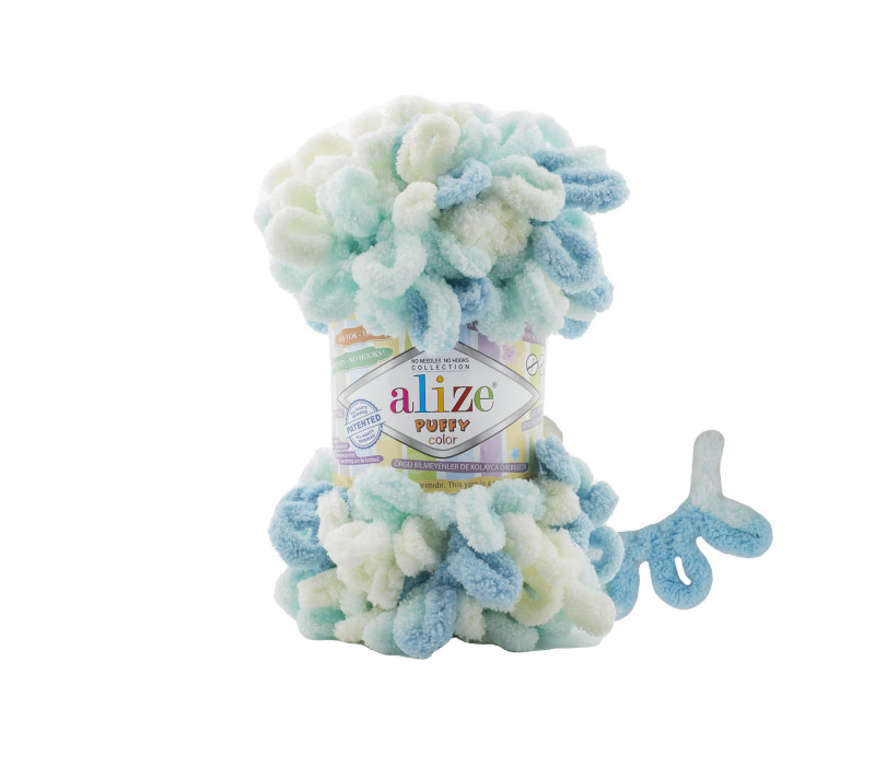 Пряжа Alize Puffy Color 6461 Пряжа Alize Puffy Color 6461
