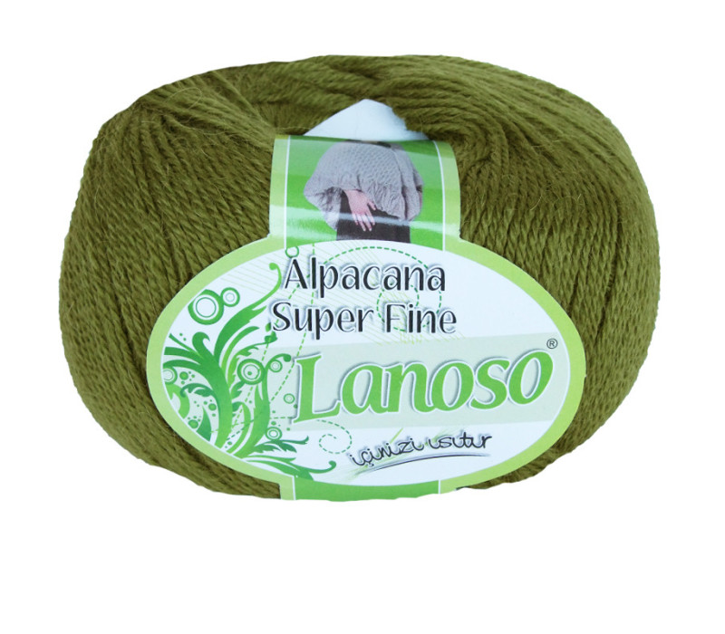 Пряжа Lanoso Alpacana Super Fine 936