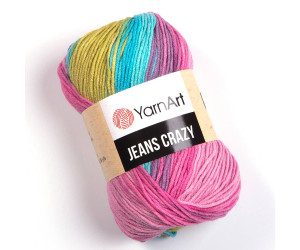 Пряжа YarnArt Jeans Crazy 8211