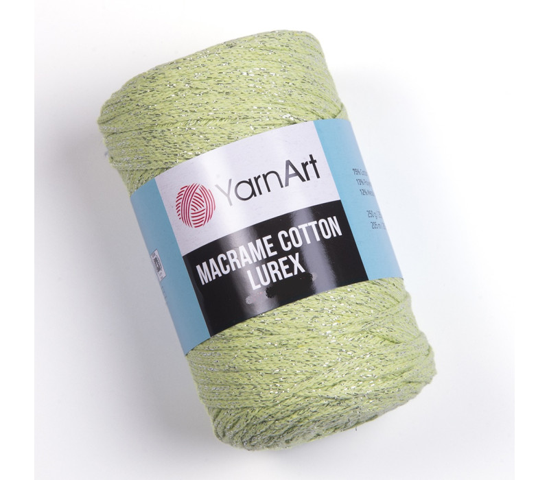 Пряжа YarnArt Macrame Cotton lurex 726