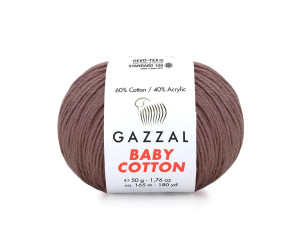 Пряжа Gazzal BabyCotton 3455