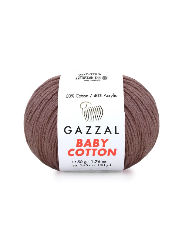 Пряжа Gazzal BabyCotton 3455