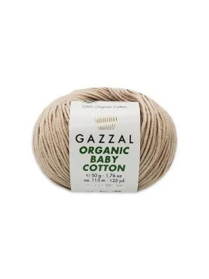 Пряжа Gazzal Organic Baby Cotton 444