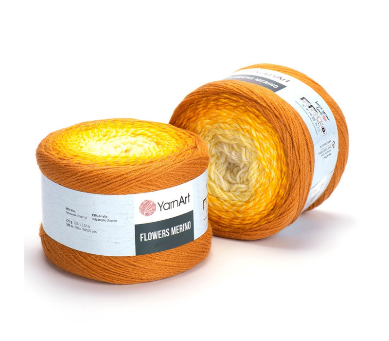 Пряжа YarnArt Flowers Merino 552