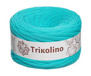 Пряжа трикотажная 7-9 мм "Trikolino" 100м. Бірюзовий