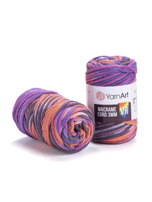 Пряжа YarnArt Macrame Cord 3mm VR 922