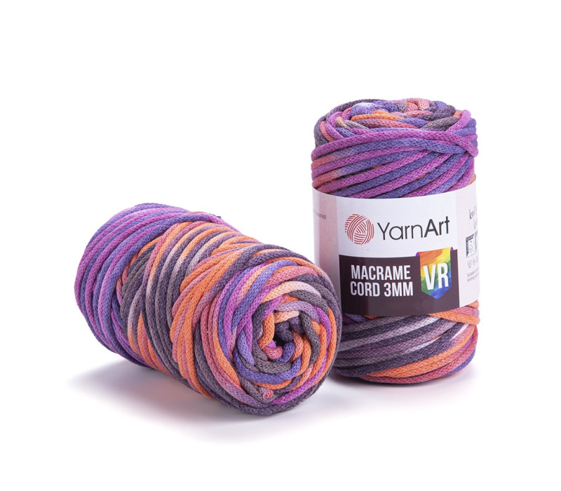 Пряжа YarnArt Macrame Cord 3mm VR 922