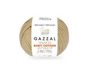 Пряжа Gazzal BabyCotton XL 3424