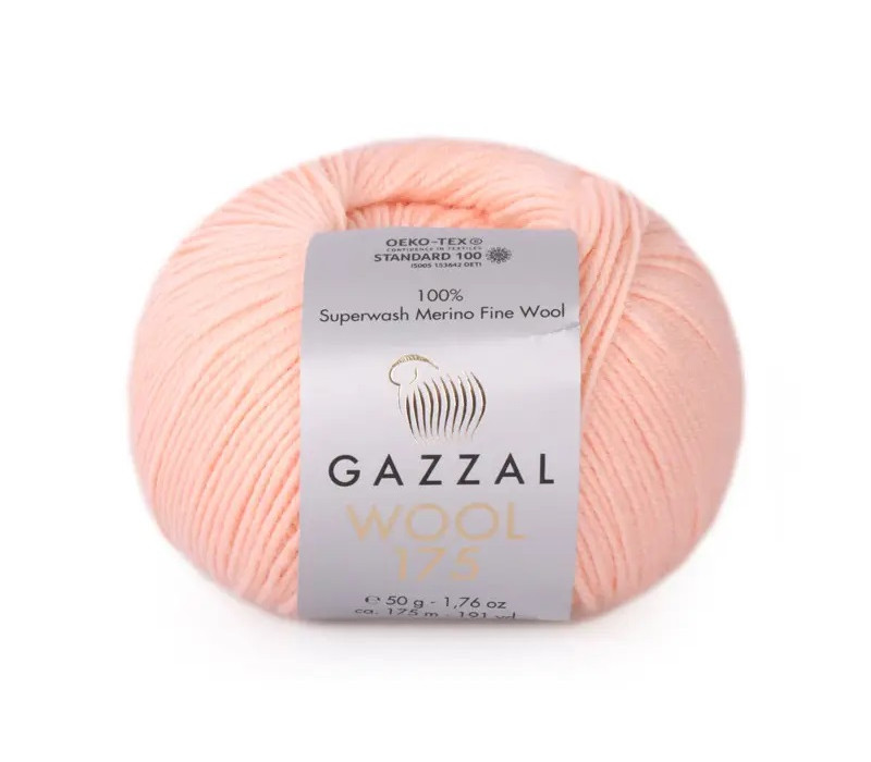 Пряжа Gazzal Wool 175 348
