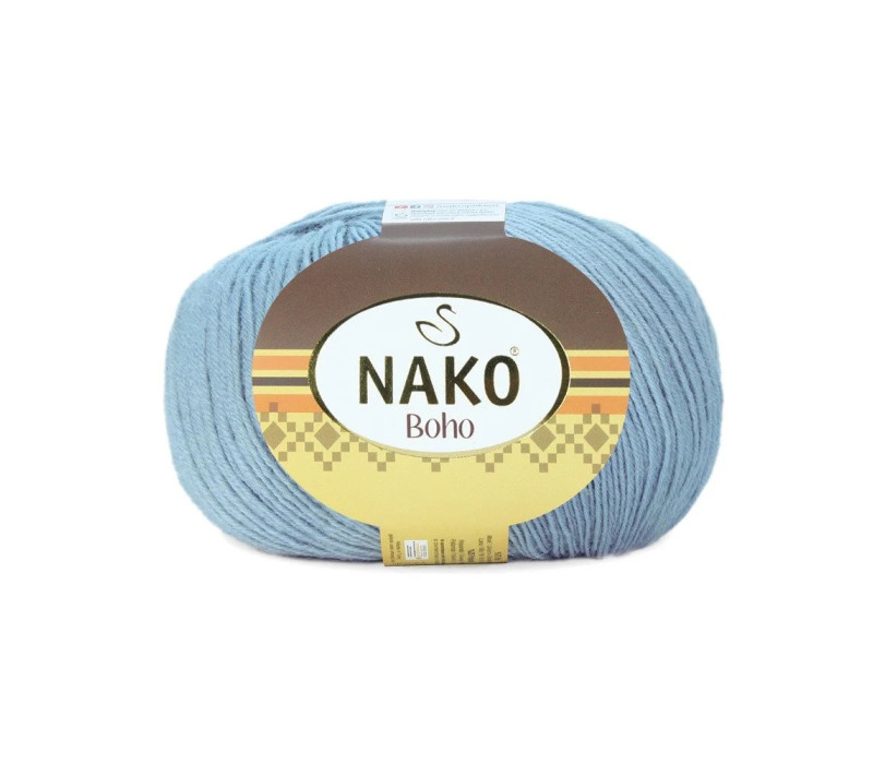 Пряжа Nako Boho 12408 Пряжа Nako Boho 12408