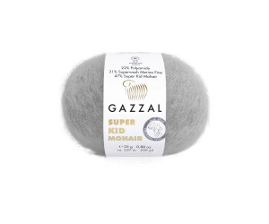 Пряжа Gazzal Super Kid Mohair 64434
