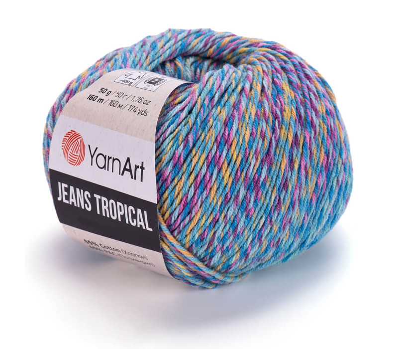 Пряжа YarnArt Jeans Tropical 618