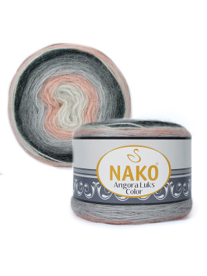 Пряжа Nako Angora Luks Color 81916