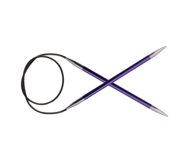 Спиці кругові 3,75мм 60см Zing KnitPro 47098 Спиці кругові 3,75мм 60см Zing KnitPro 47098
